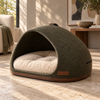 Neroventiss™ Haven Arc Quiet Cocoon Pet Bed