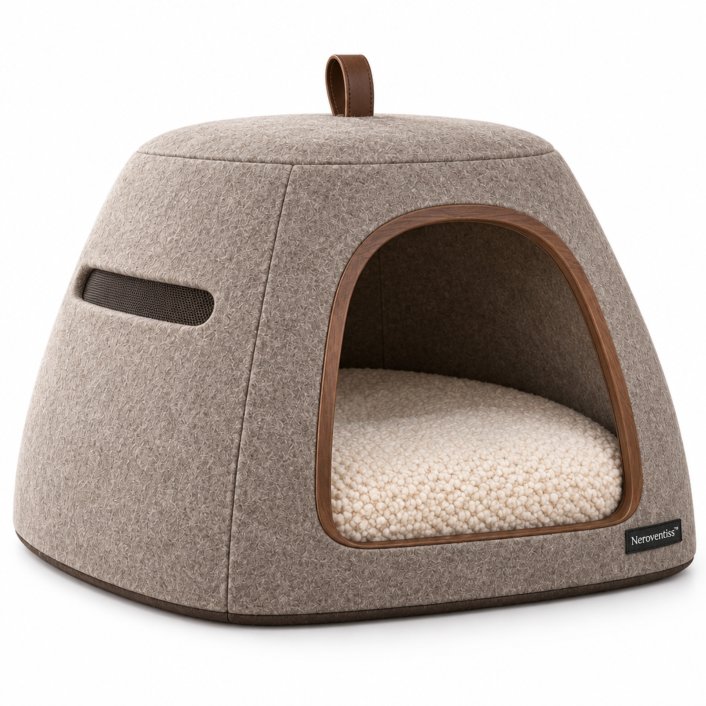 Neroventiss™ Alder Quiet Retreat Cat House