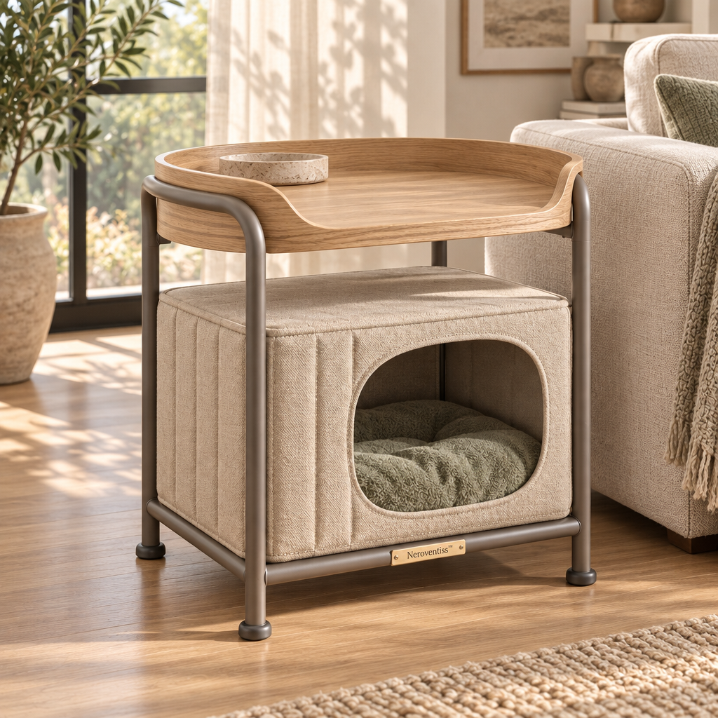 Neroventiss™ Marlow Dual-Level Cat Retreat