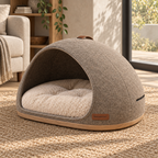 Neroventiss™ Haven Arc Quiet Cocoon Pet Bed
