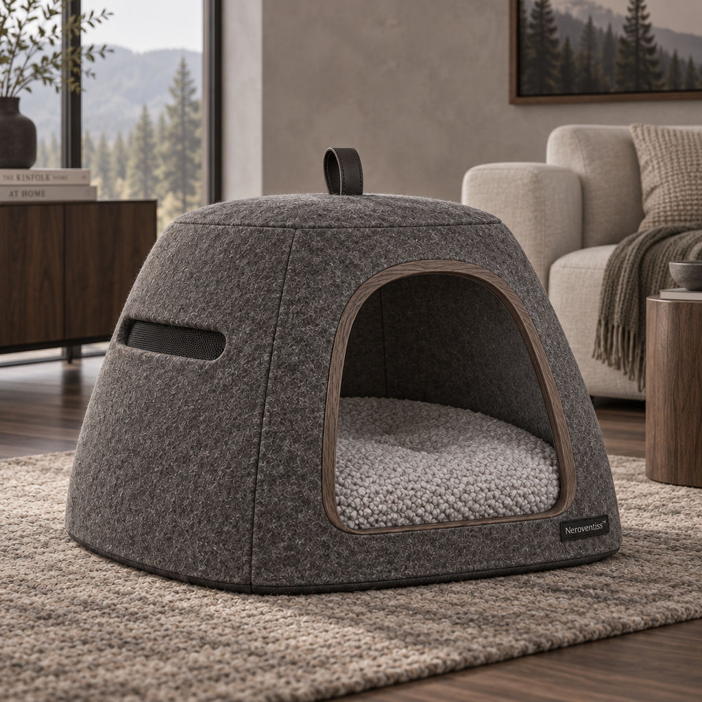 Neroventiss™ Alder Quiet Retreat Cat House