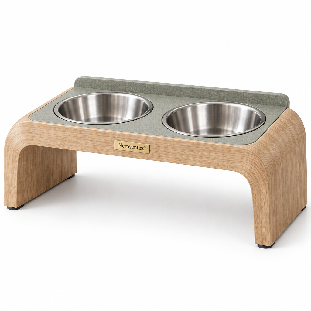 Neroventiss™ Hawthorne Sculpted Pet Dining Table