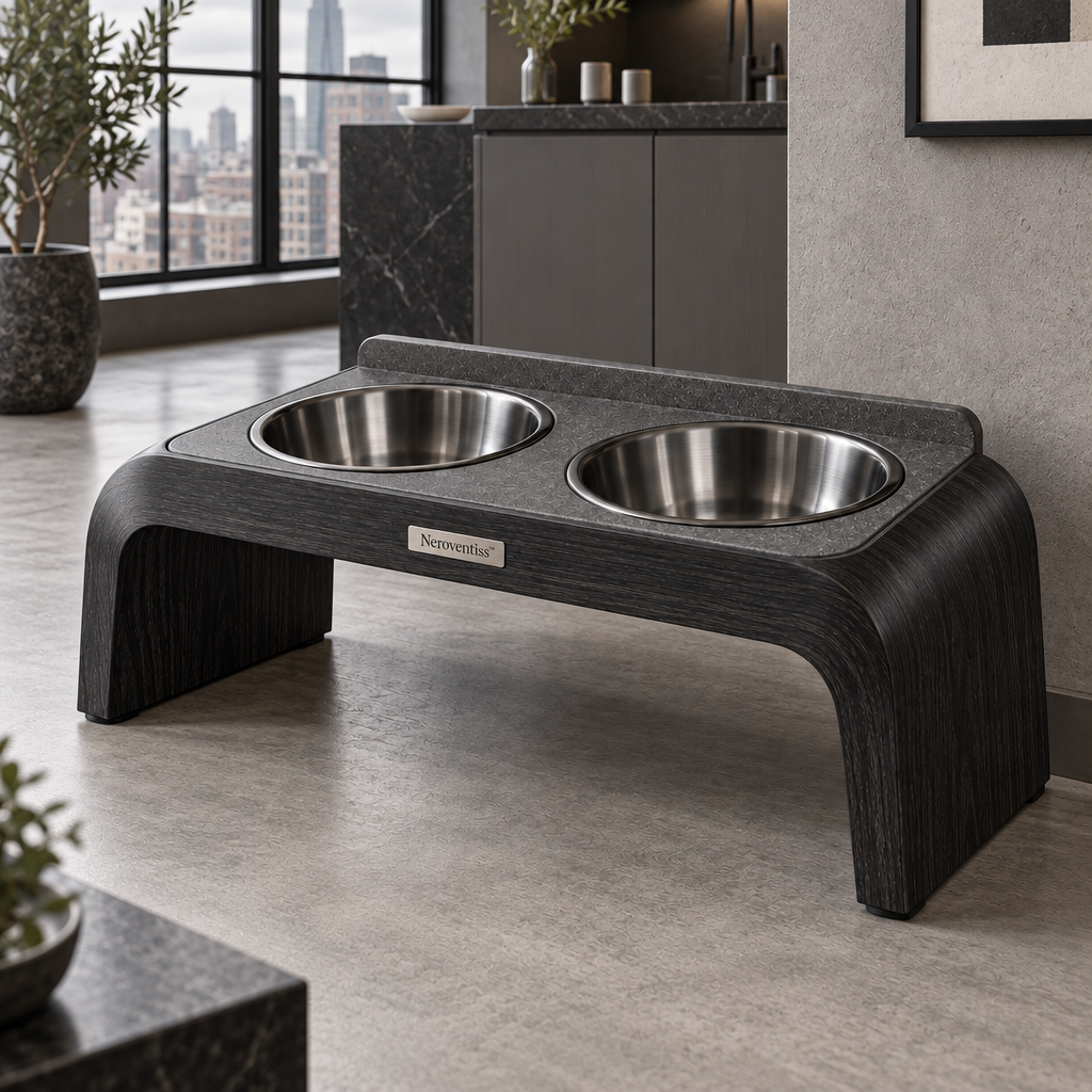 Neroventiss™ Hawthorne Sculpted Pet Dining Table