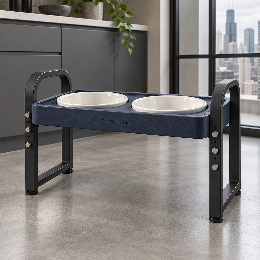 Neroventiss™ Ascend Adjustable Pet Dining Station