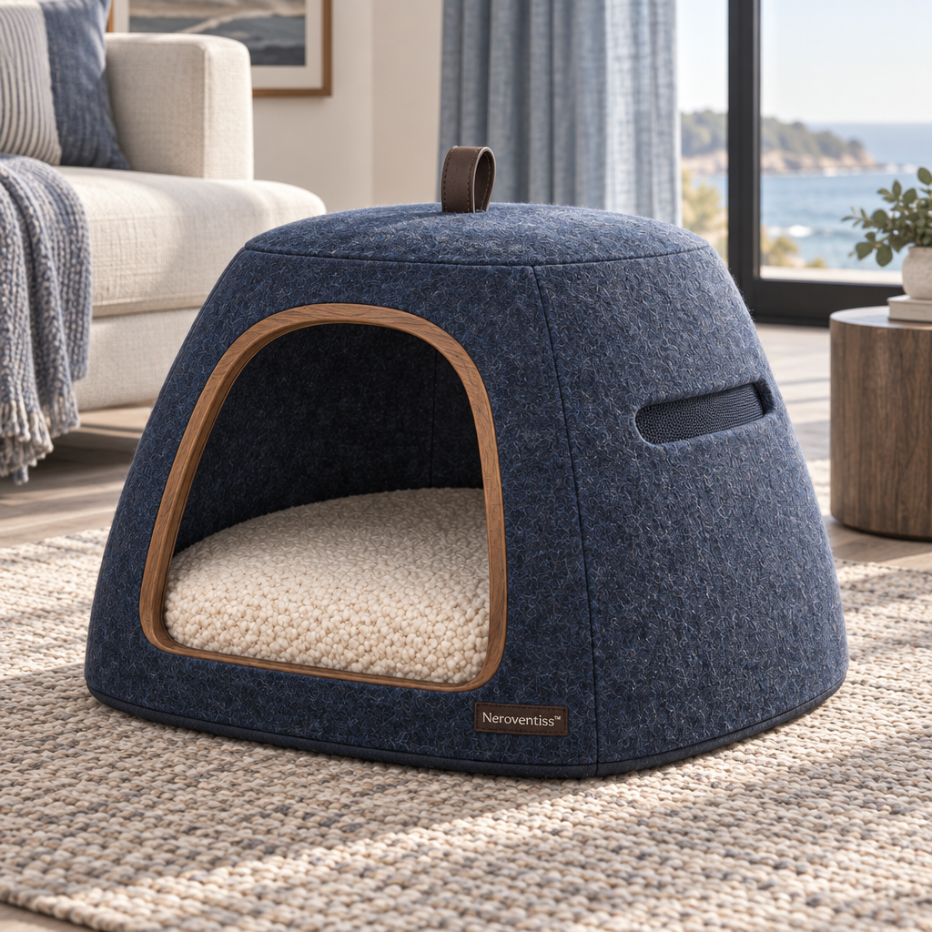 Neroventiss™ Alder Quiet Retreat Cat House