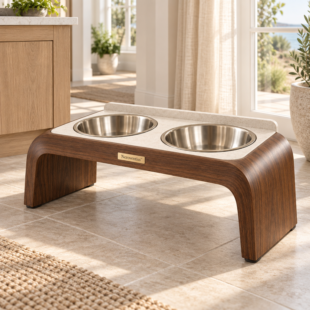 Neroventiss™ Hawthorne Sculpted Pet Dining Table