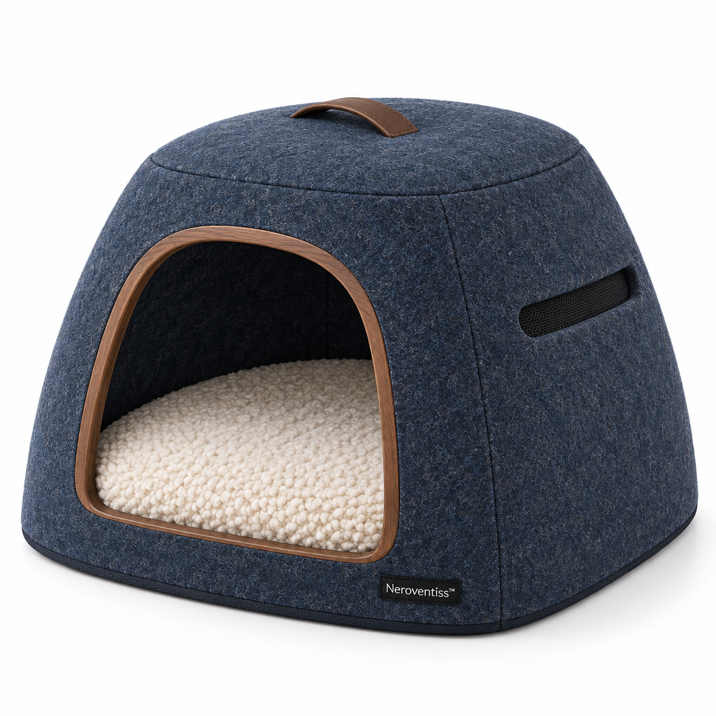 Neroventiss™ Alder Quiet Retreat Cat House
