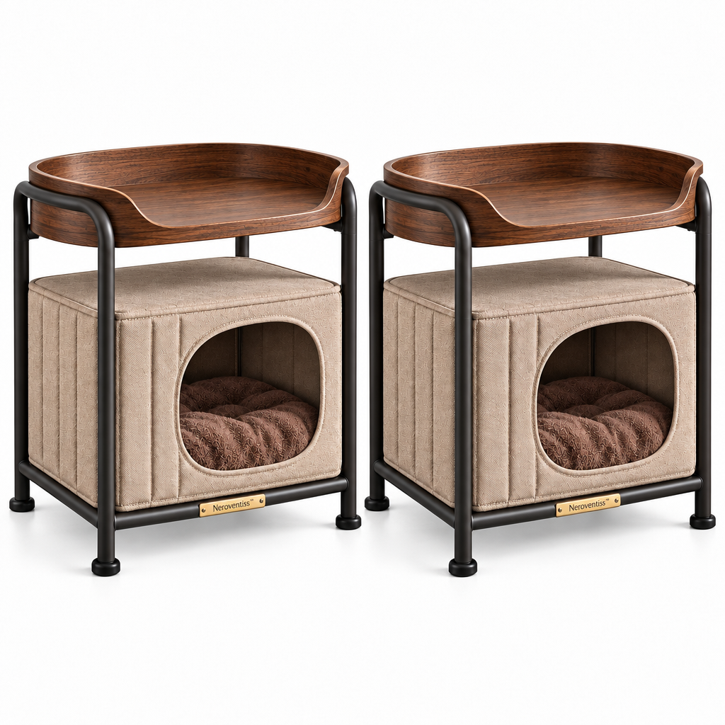 Neroventiss™ Marlow Dual-Level Cat Retreat