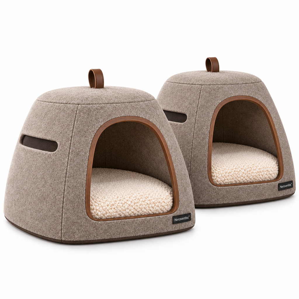 Neroventiss™ Alder Quiet Retreat Cat House